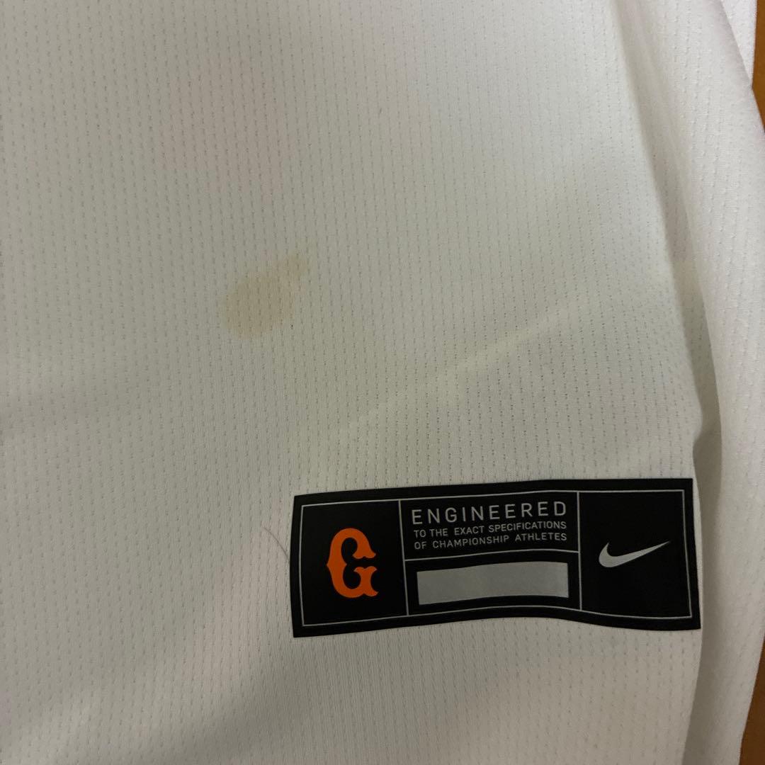 【OB品】Lサイズ 元ジャイアンツ長野選手レプリカユニホームNIKE2025
