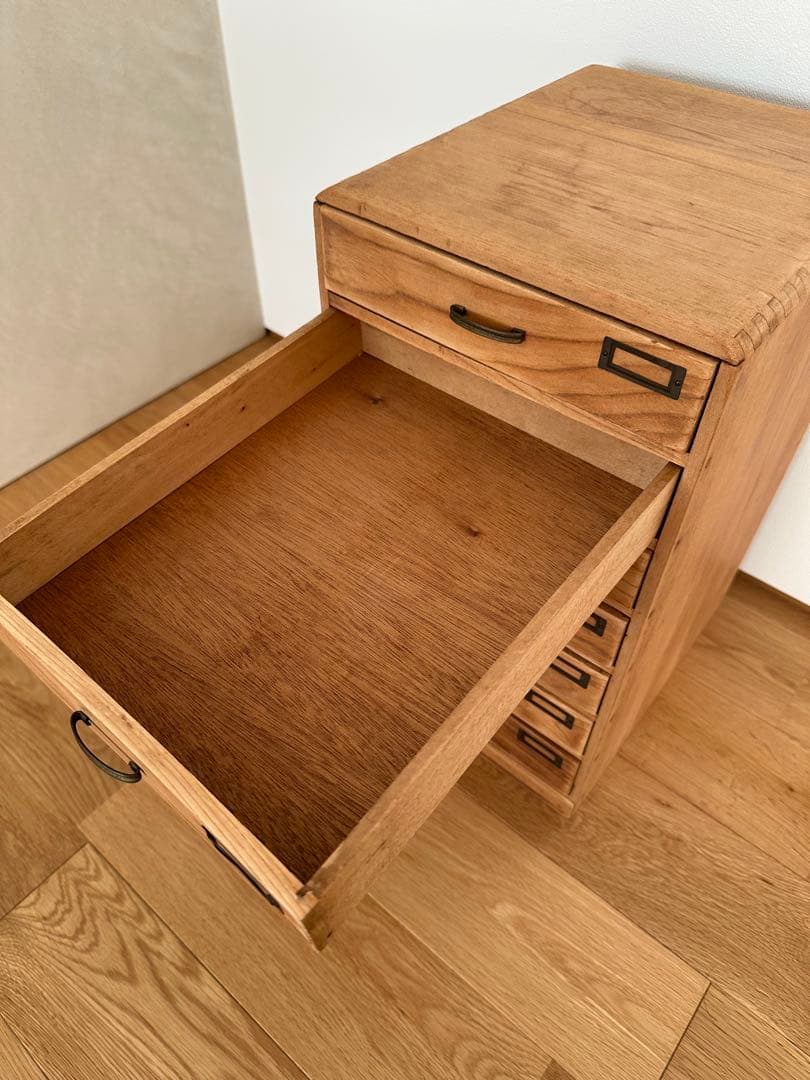 小引き出し 7段 古道具