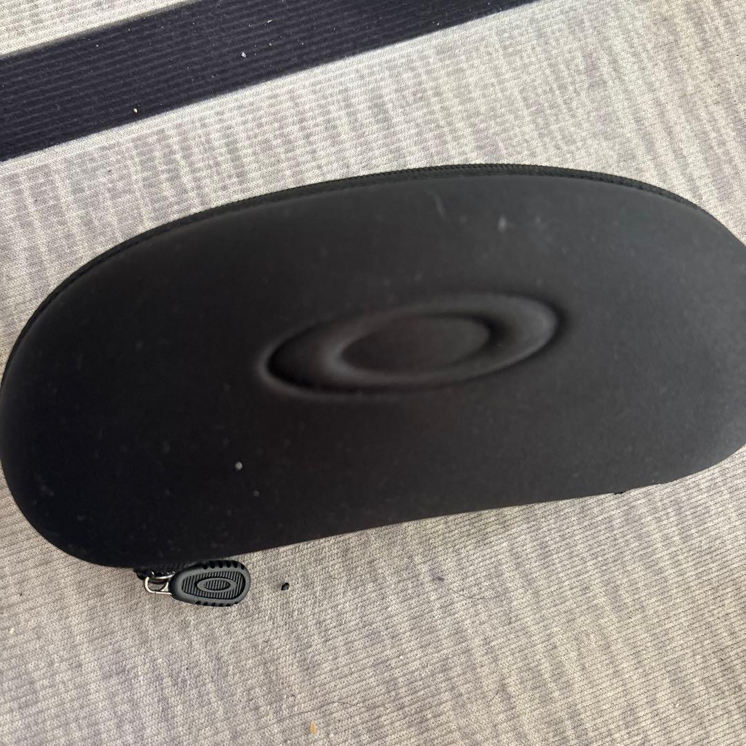 Oakley スポーツサングラス ホワイト/グリーン