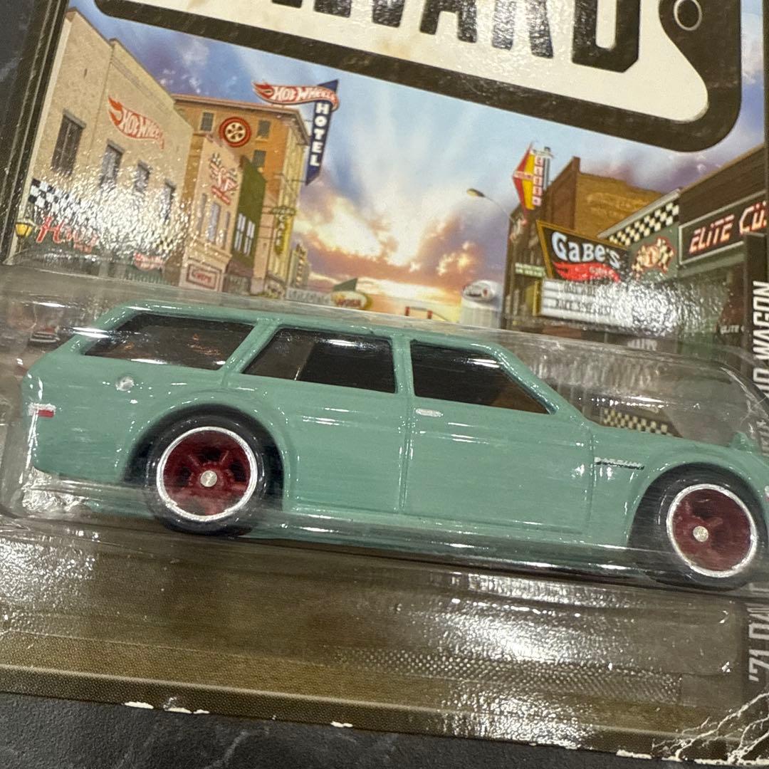 ミニカー HOTWHEELS 71DATSUNS BOULEVARD510WAGON