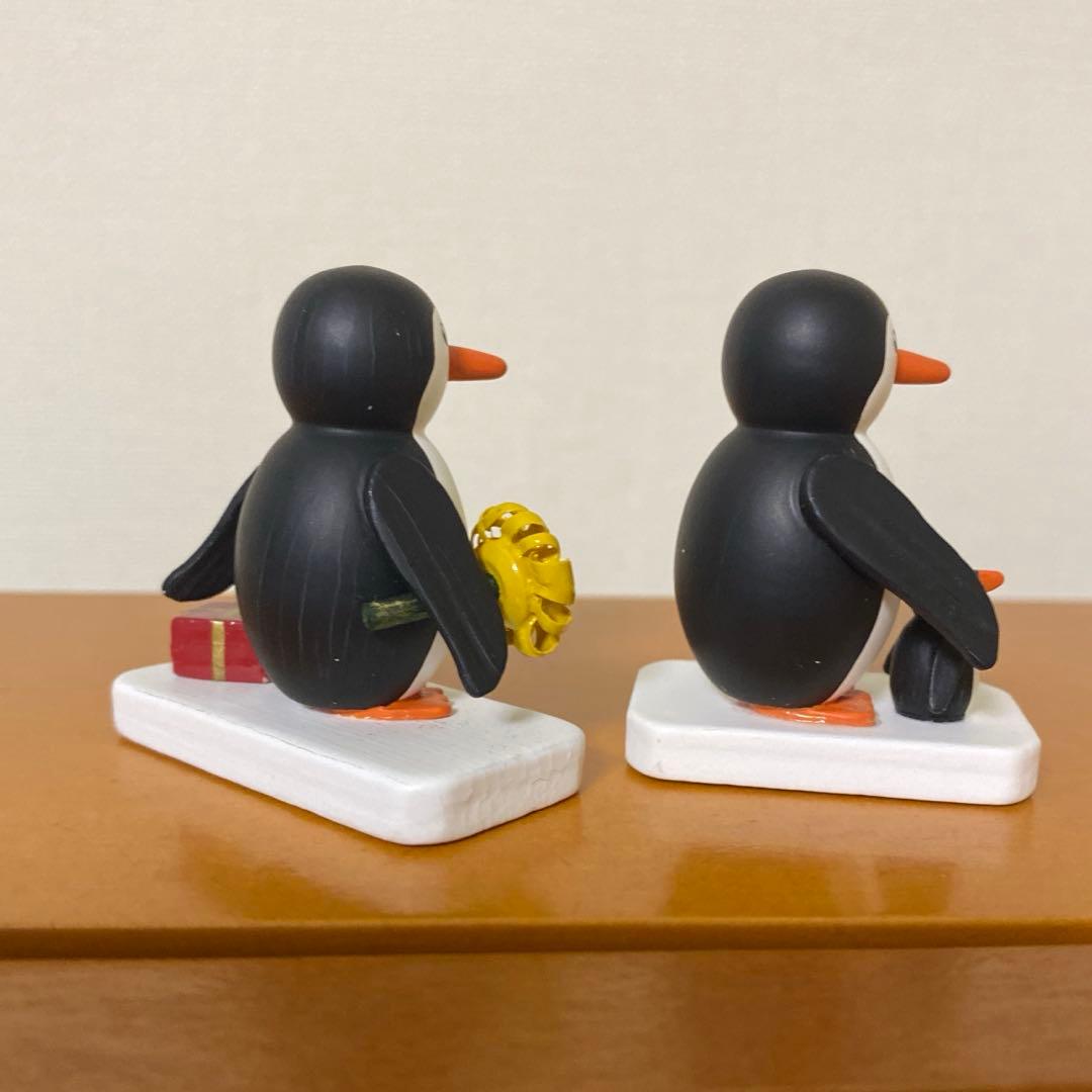 ドイツ製 置物　エルツ ザイフェン　ペンギン 2個セット