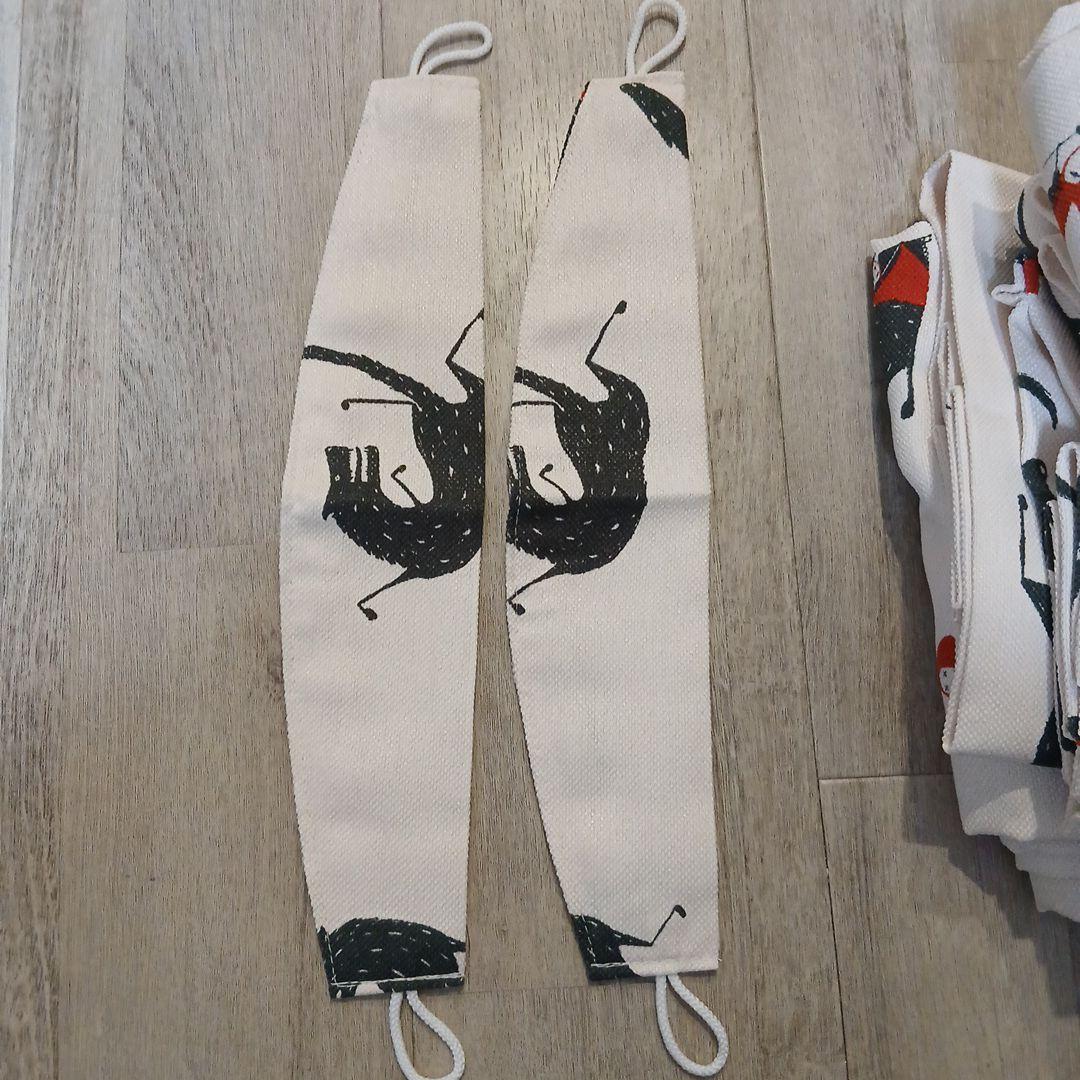 piccola　piccola　カーテン100cm×178cm2枚　タッセル付き