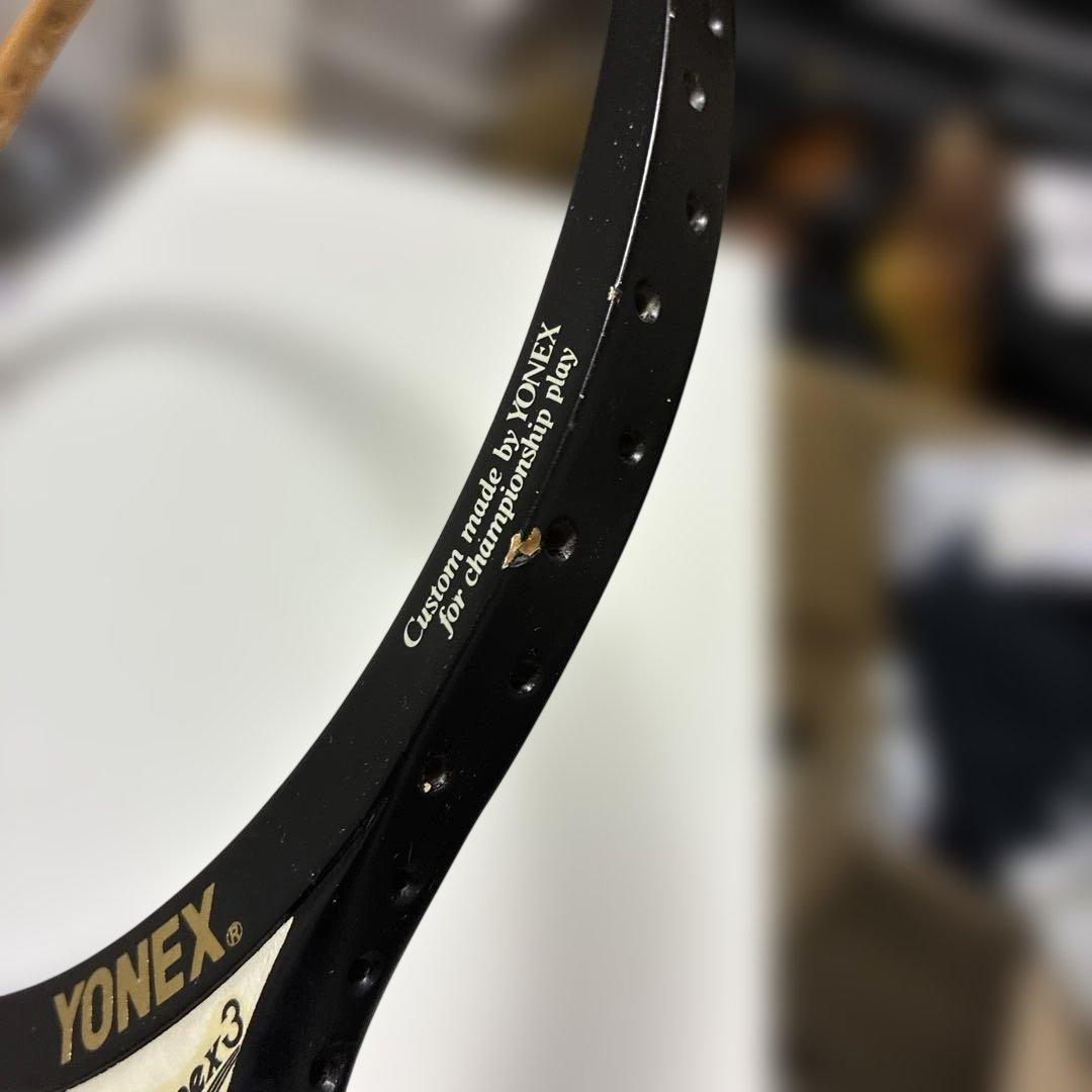 ヴィンテージラケット　ヨネックス　YONEX カーボネックス3 未使用