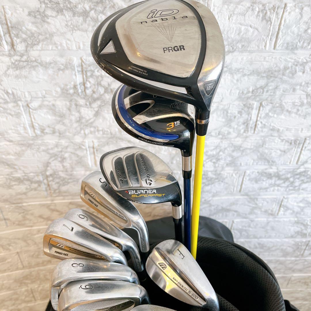 MIZUNO T-ZOID キャディバッグ クラブ12本セット