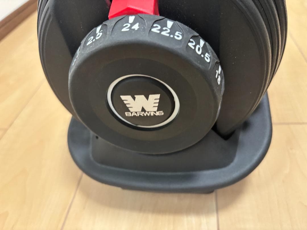 BARWING バーウィング 可変式ダンベル 24kg 2.5キロ〜24キロ ②