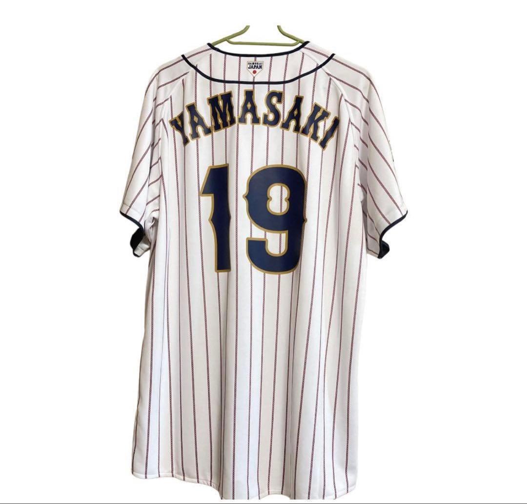 【売れ筋】未使用品Mサイズ　侍JAPAN ユニフォーム山崎康晃　♯19 DeNA