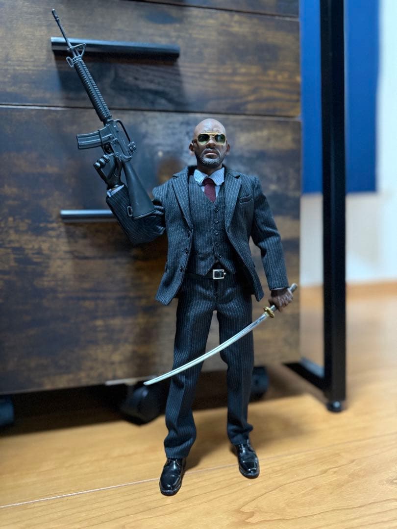 1/6 ホットトイズ 系 ウィル・スミス 似 カスタムフィギュア 美品