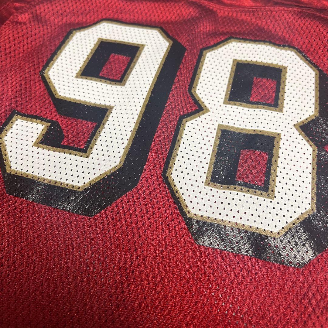 nfl reebok 47ers J.PETERSON レプリカジャージ