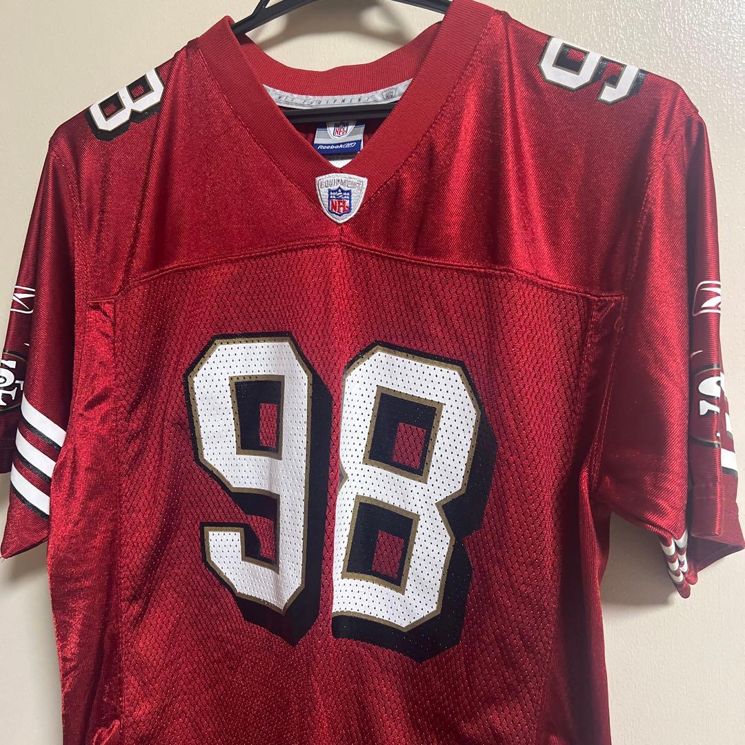 nfl reebok 47ers J.PETERSON レプリカジャージ