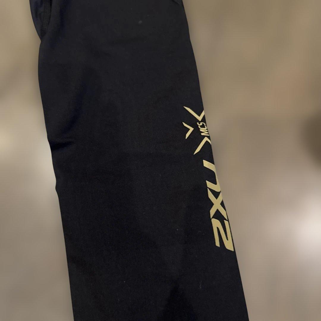 2XU タイツ ブラック/ゴールド XS レディース