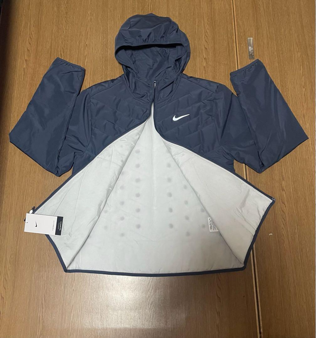 Nike ナイキ　ランニングウェア・ランニングジャケット　メンズ Lネイビー