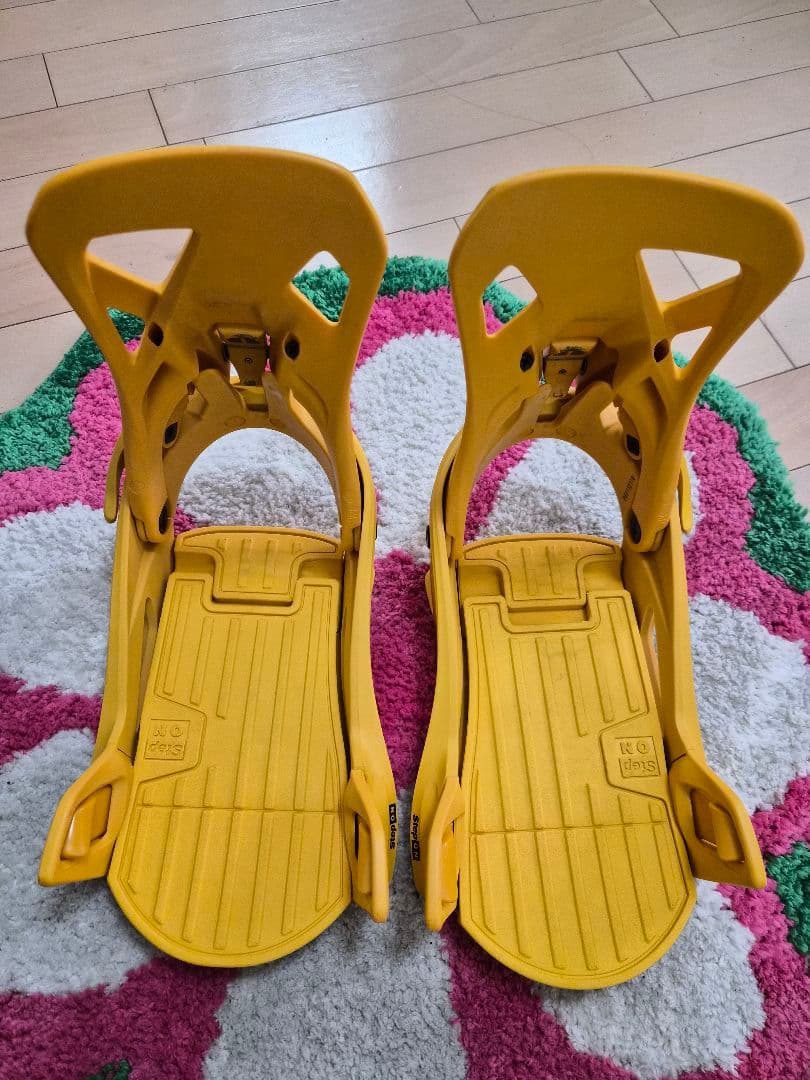BURTONスノーボードビンディング STEP ON （イエロー/Ｍサイズ）