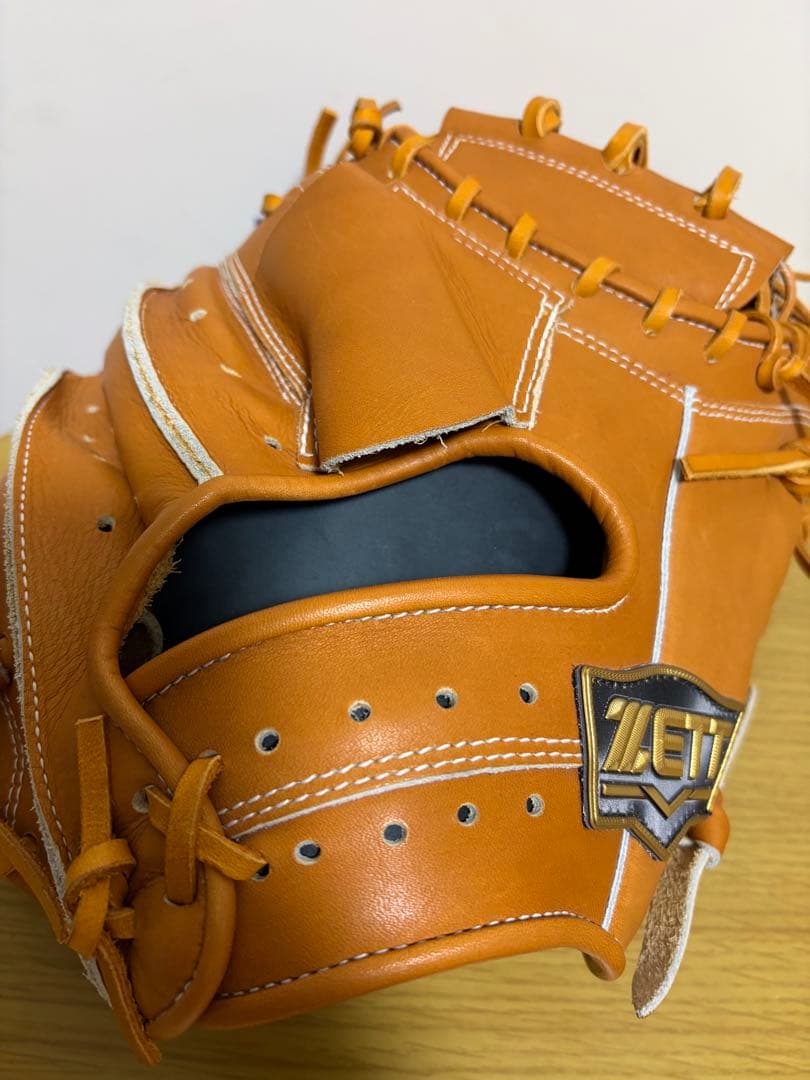 【新品軟式】ZETT キャッチャーミット ネオステイタス　ブラウン