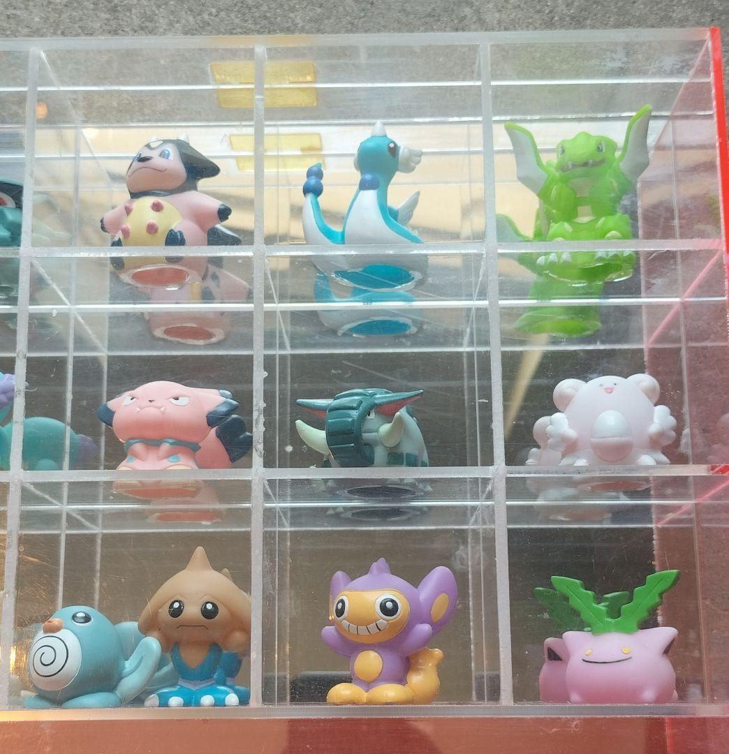 初期　ポケットモンスター　ミニフィギュア49体　コレクションボックス