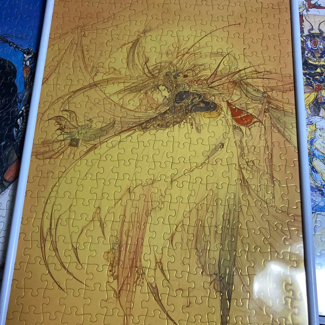 や*な様 [美品] 天野喜孝 ジグソーパズル 3点セット フレーム付き