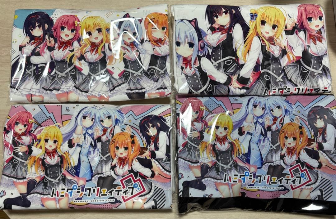 『ハミダシクリエイティブ』メロブオンラインくじ　フルカラーTシャツ４枚セット