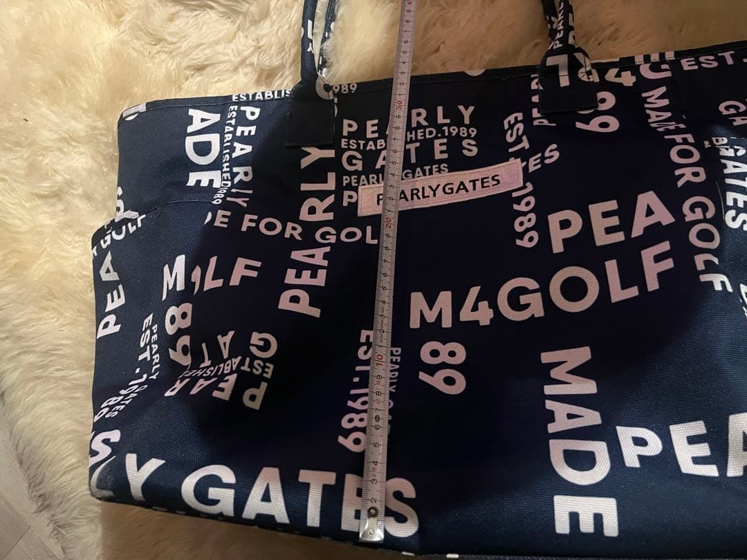 PEARLY GATES ゴルフロッカーバック　ネイビー