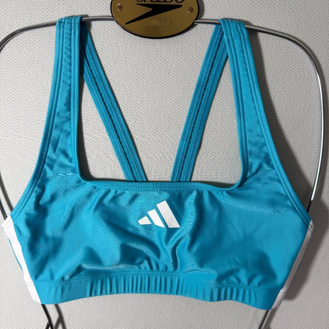 adidas アディダス ビーチバレー ビキニ ツーピース Cyan UK32