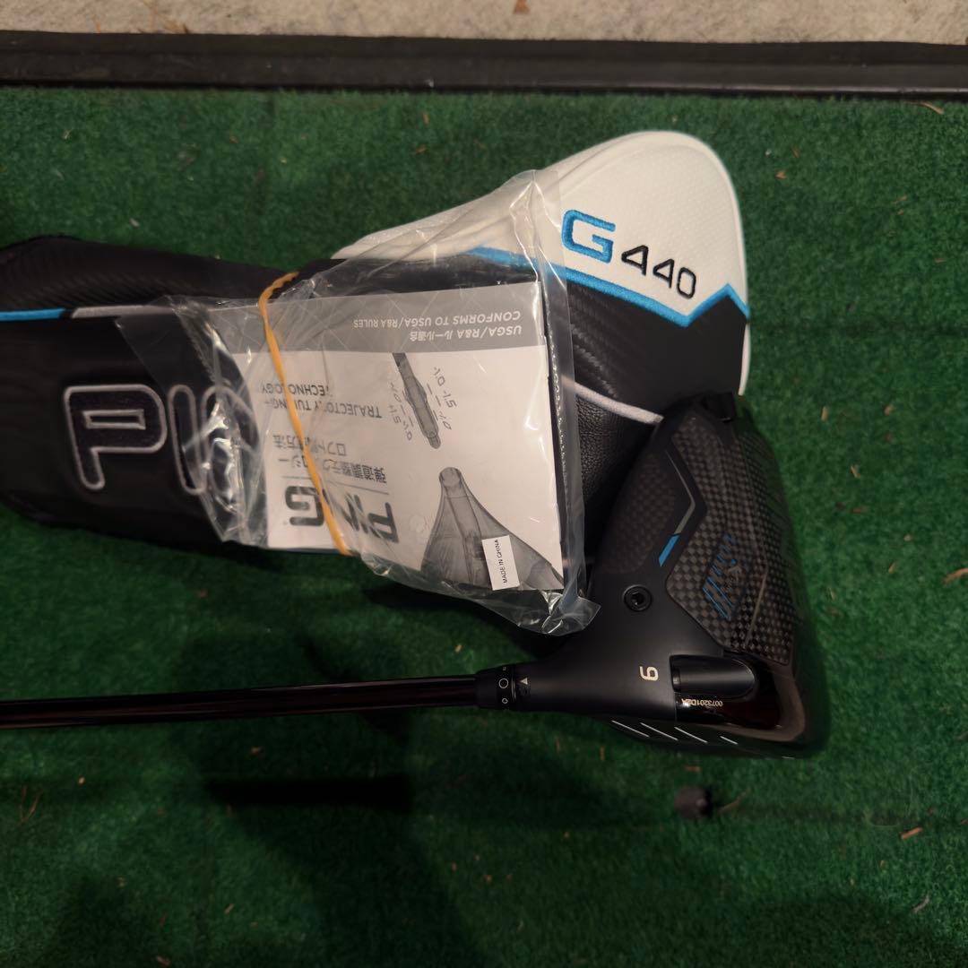 【新品】【2/23購入】PING G440K 9° Tour Black 65S