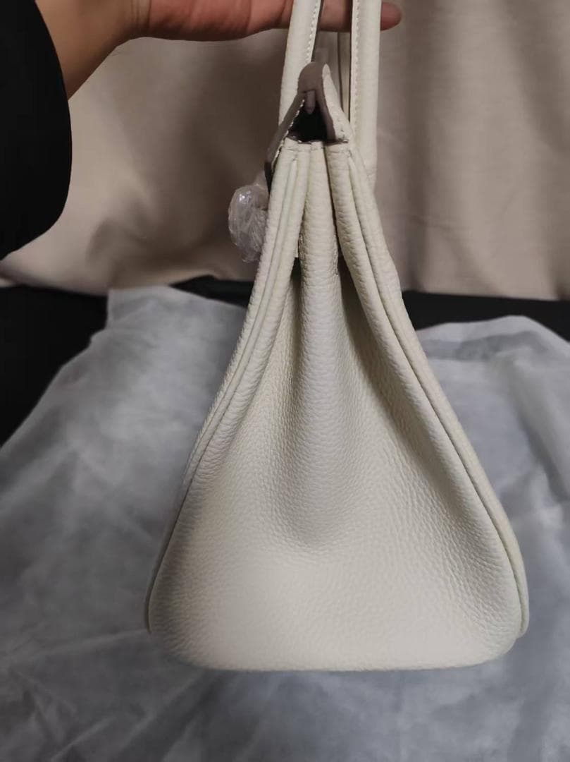 美品 ハンドバッグ バーキン35 ベージュ