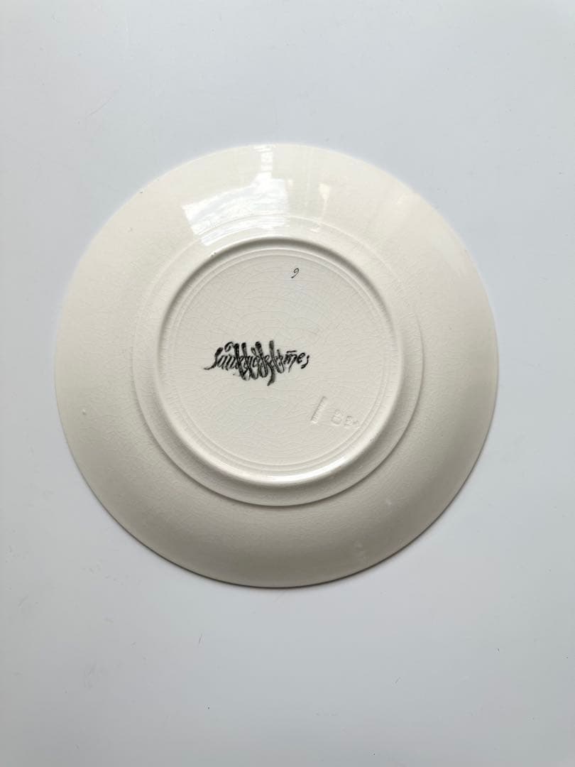 サルグミンヌ　お皿　平皿　プレート　フランス　アンティーク
