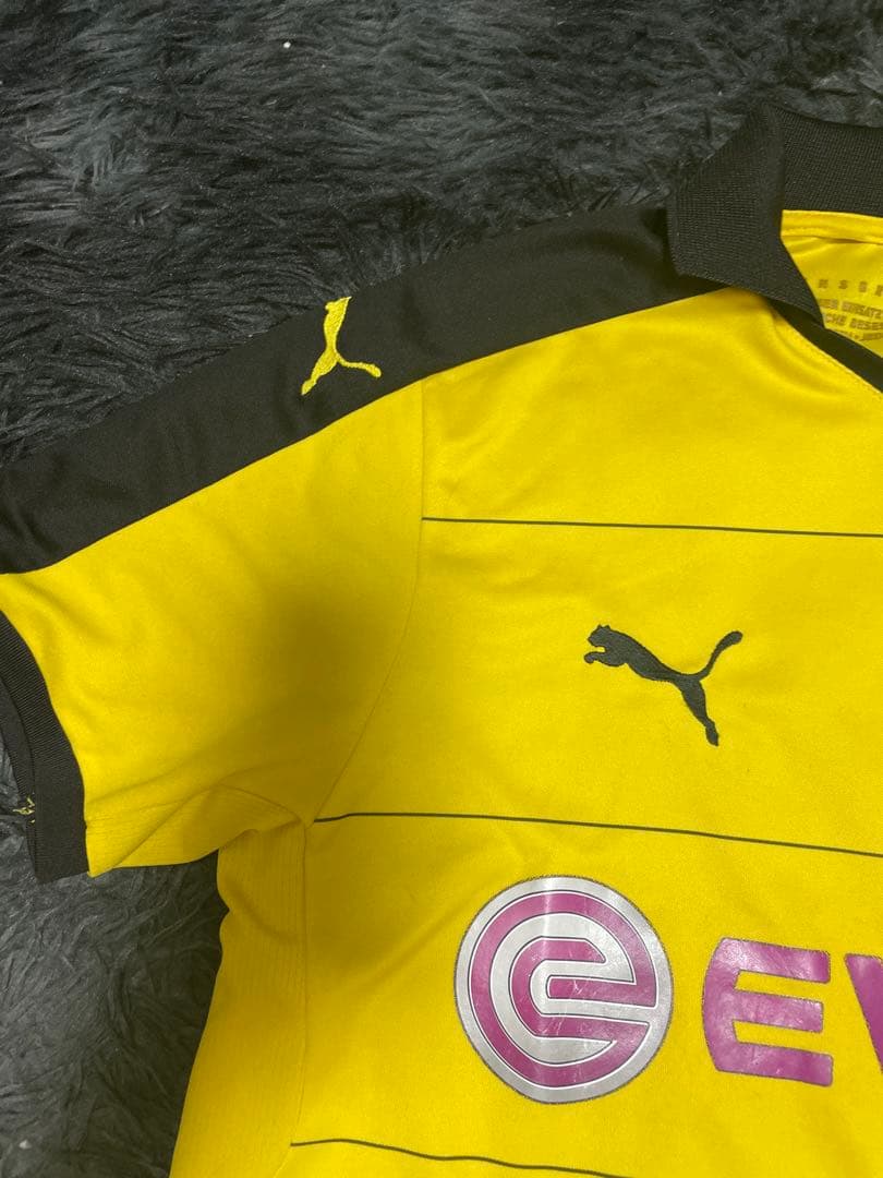 希少 puma ドルトムント　サッカー　ユニフォーム　ゲームシャツ 33