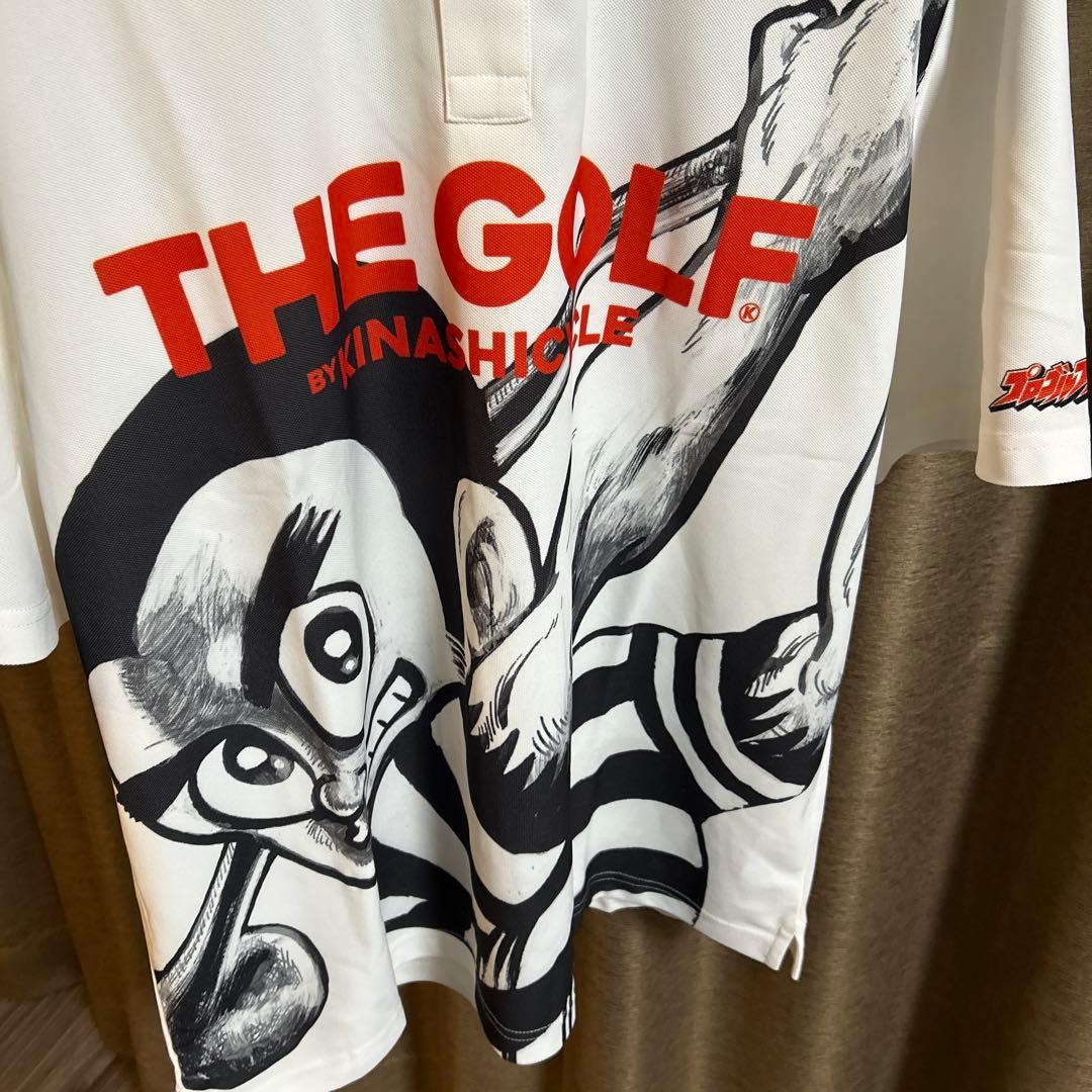 【未使用】 KINASHI GOLF プロゴルファー猿　ポロシャツ XL