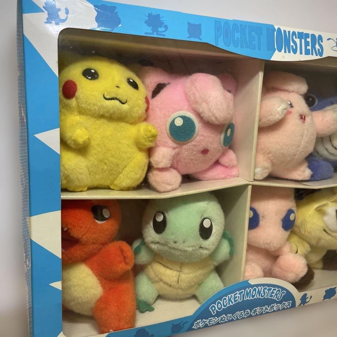 ポケモンぬいぐるみ　ギフトボックス　初期ポケモン8体セット