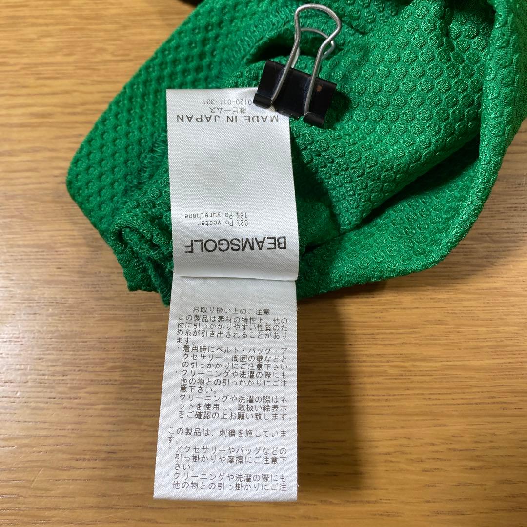 BEAMS GOLF タートルネック　半袖