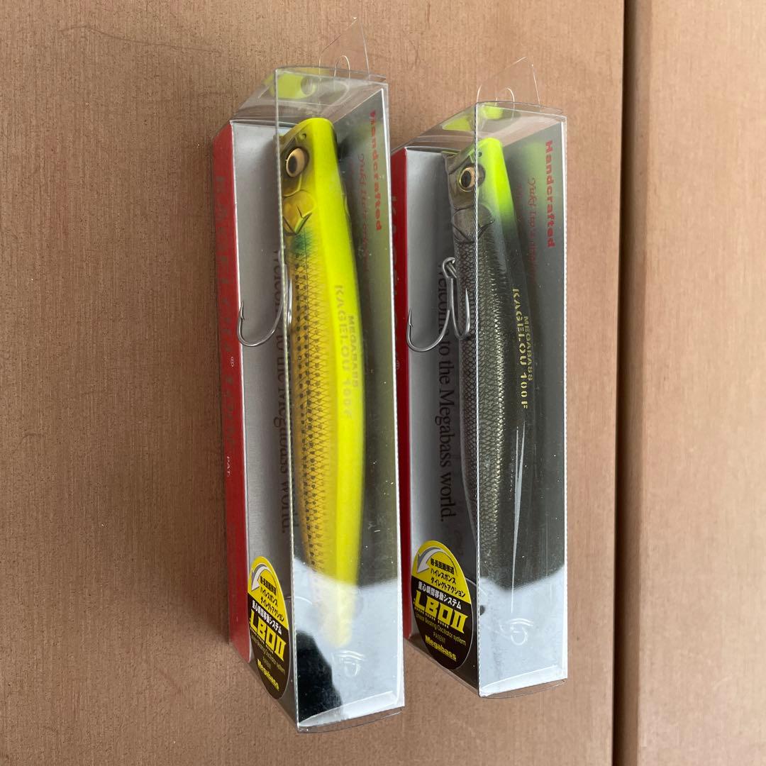 【入手困難・オリカラ】 ☆Megabass カゲロウ100F 2個セット