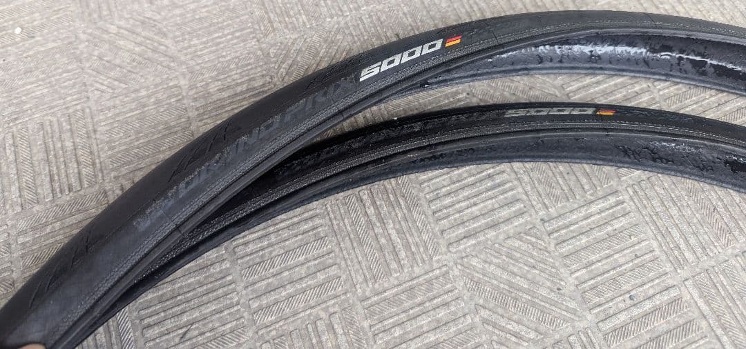 Continental GP5000 25C 2本セット パンク履歴なし