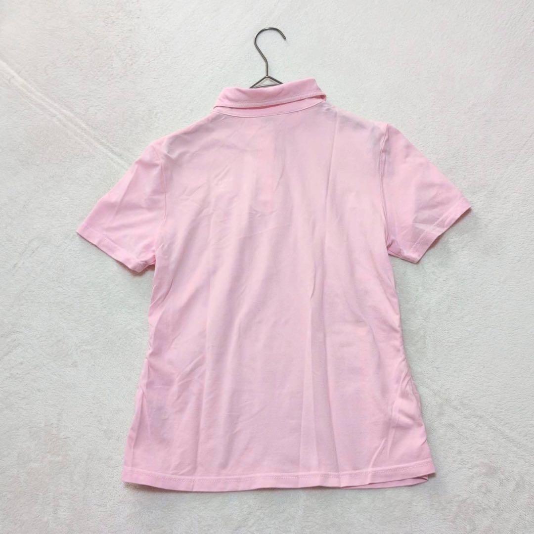 【LANVIN SPORT】ビーズ装飾 半袖ポロシャツ ゴルフウェア 38