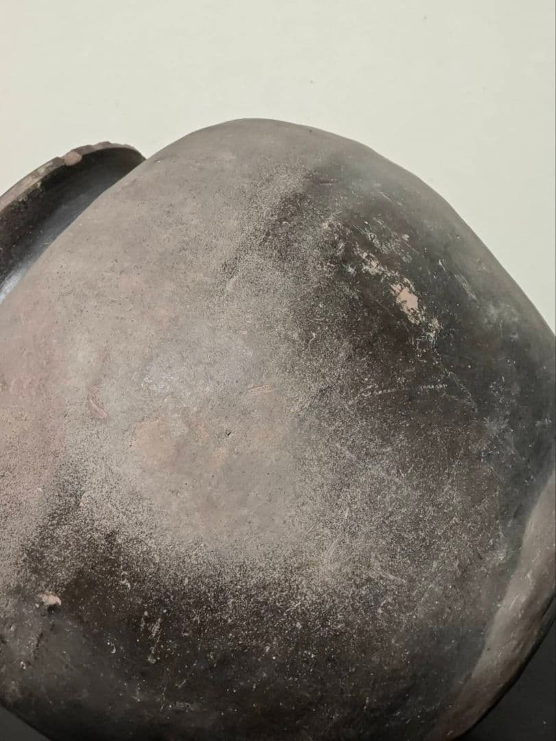 須恵器大壺　奈良〜平安時代　考古発掘品　古美術　花呼ぶ器　資料館級