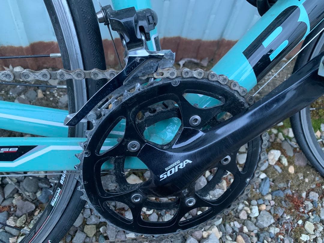 Bianchi ロードバイク Sora 水色