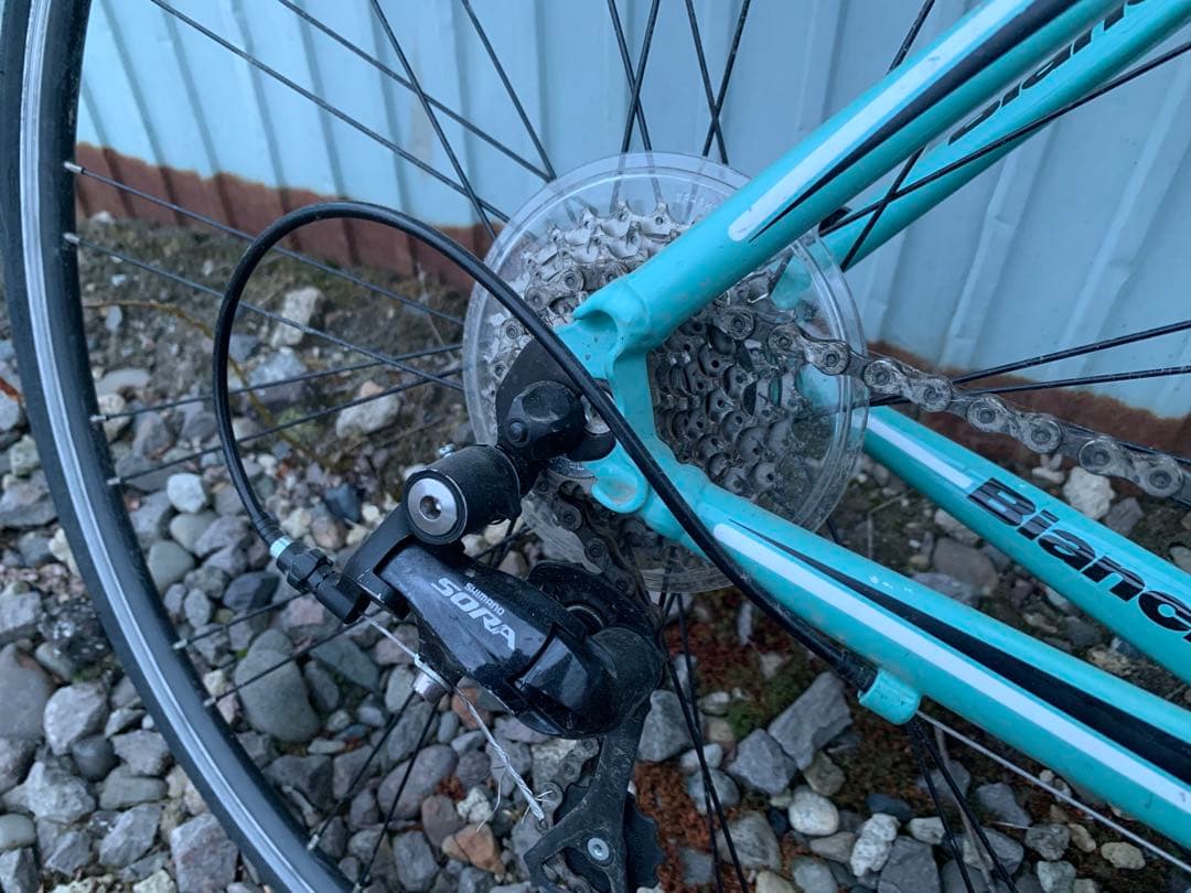 Bianchi ロードバイク Sora 水色