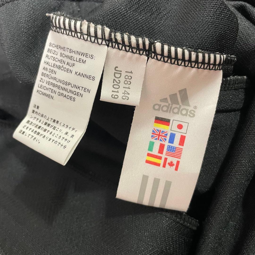 adidas ラスタカラージャージ上下セット ブラック　レゲエ