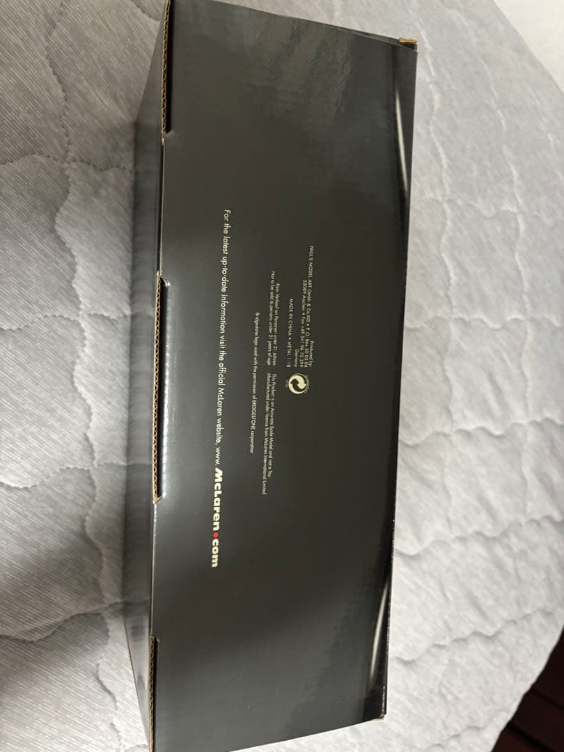 West McLaren Mercedes ミニカー シルバー