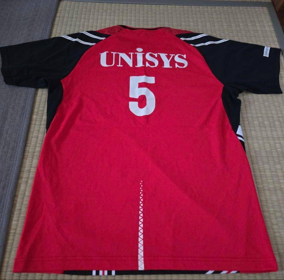 ミズノ ユニフォーム 日本UNISYS 早川賢一コーチ 直筆サイン入り