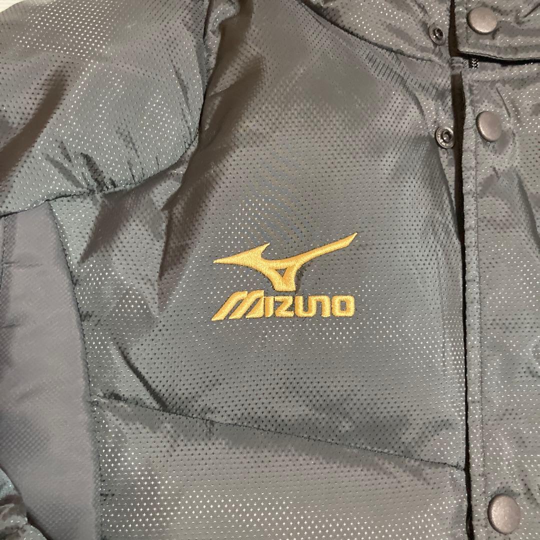 mizuno フード付きダウンコート 黒　ミズノ