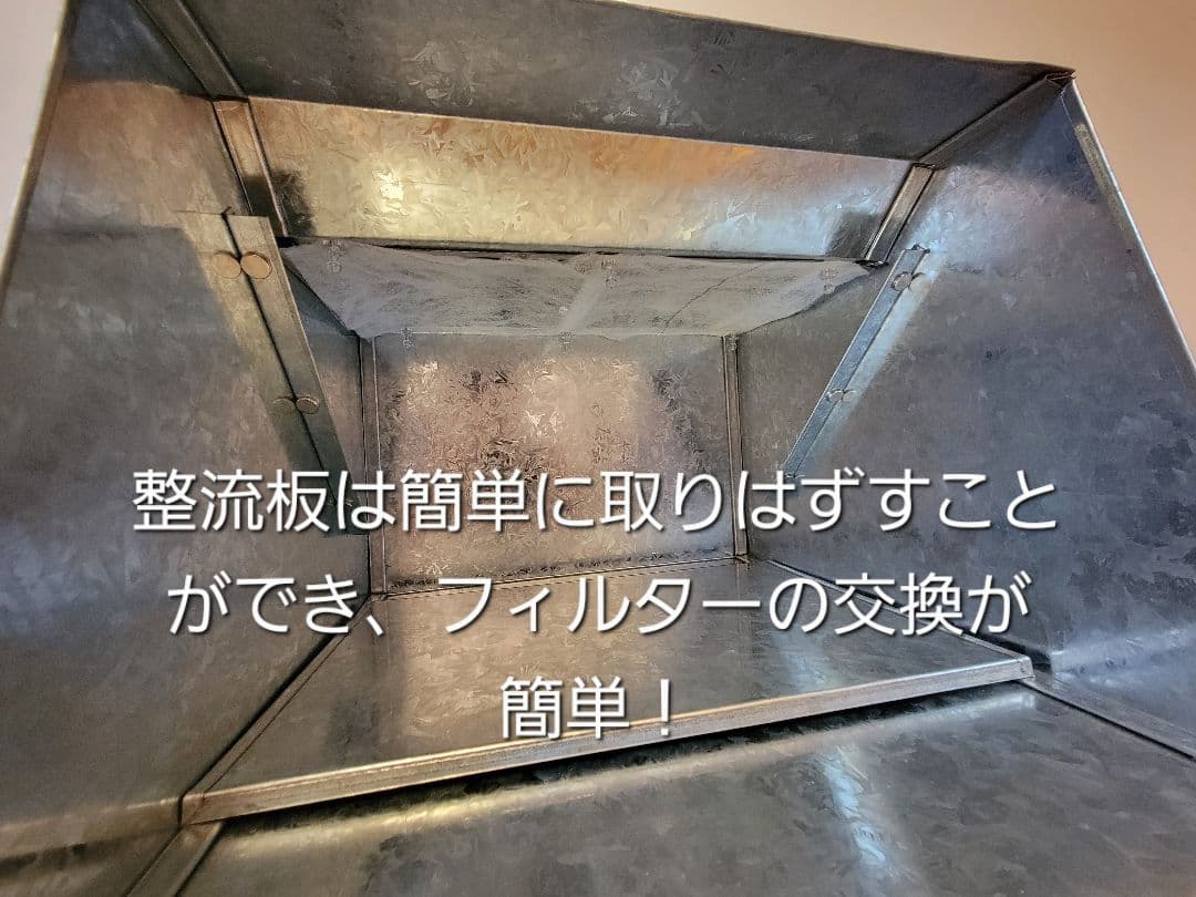 塗装ブースG-BOOTH S400 研磨排気可能　風量600m3/h