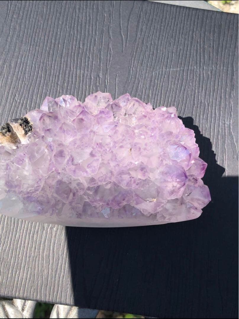 ✳❤️綺麗　レア　523g みずみずしいラベンダーアメジスト　クラスター