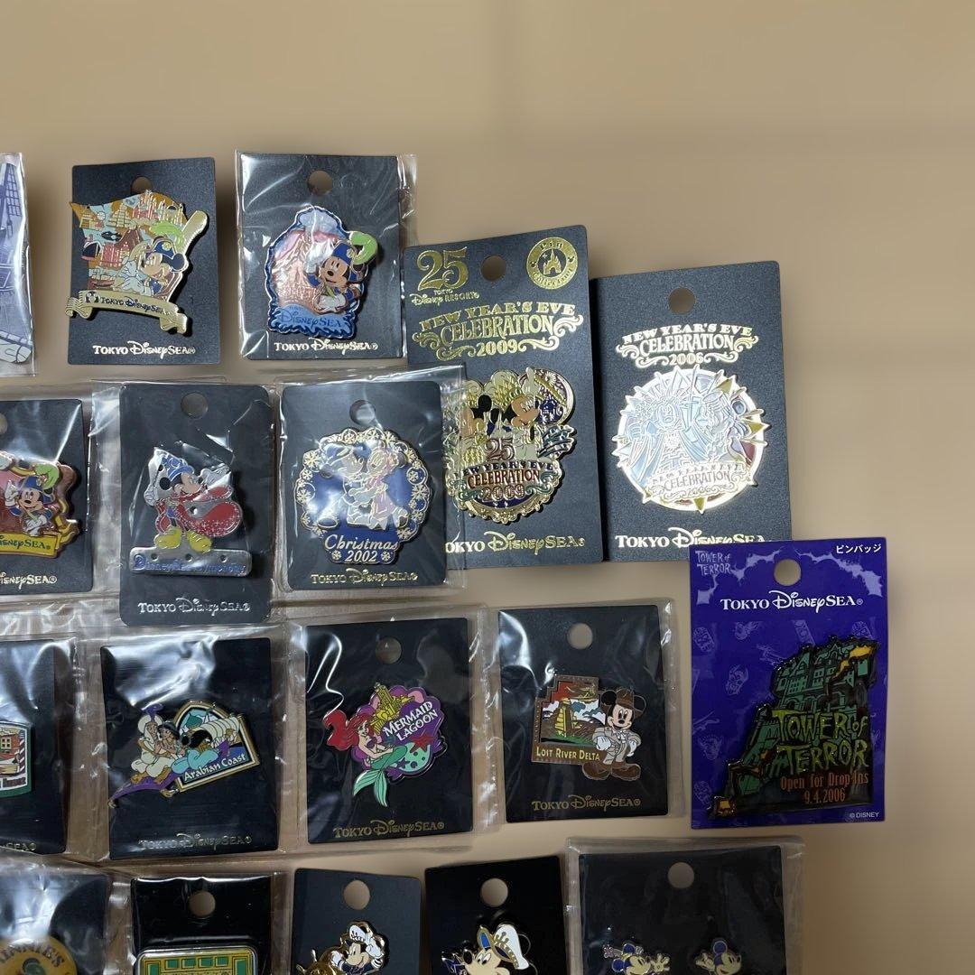 東京ディズニーシー　ピンバッジ　セット