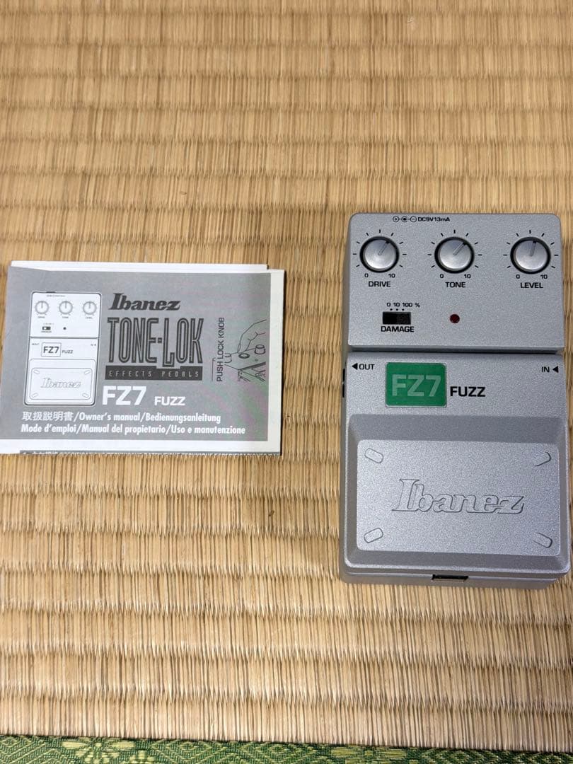 Ibanez TONE-LOK FZ7 Fuzz エフェクトペダル