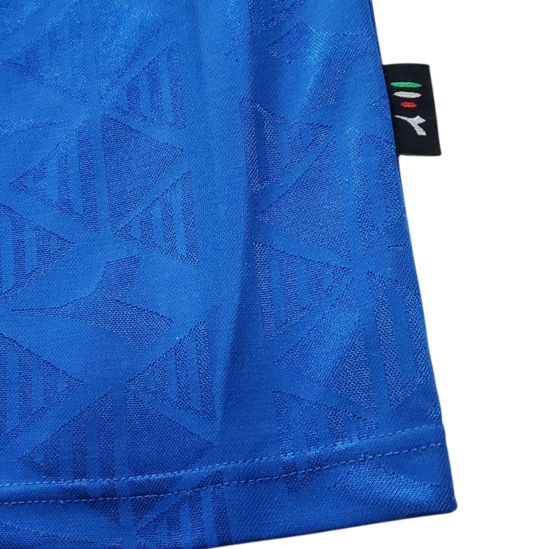 DIADORA　サッカー　ユニホーム　背番号14　透かし入り　襟付き　ディアドラ