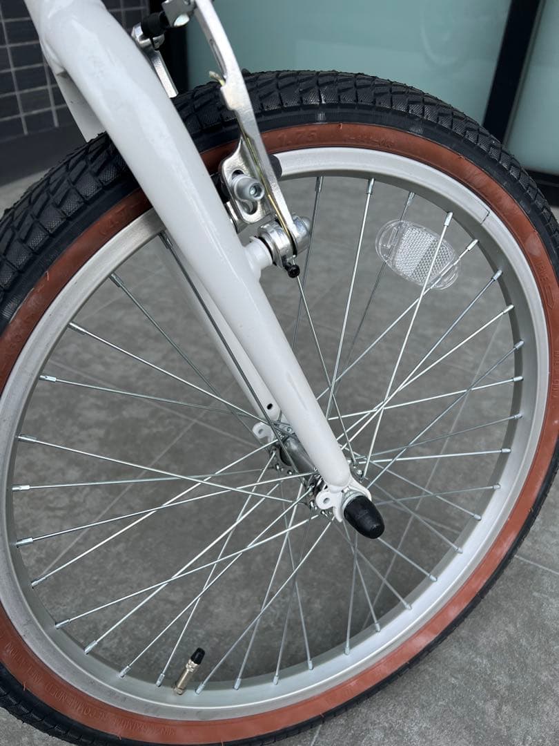 CITROËN 折りたたみ自転車 ホワイト
