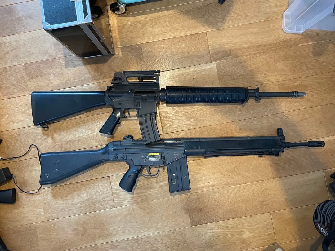 マルイ 電動ガン MP5 RAS とおまけエアガン2丁