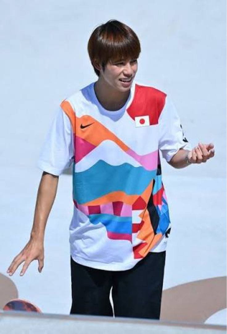 NIKE SB parra 日本代表 スケボーユニフォーム Tシャツ160170