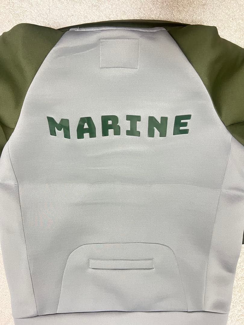 muta MARINE ジップパーカー グレー カーキ 「定価66000円」