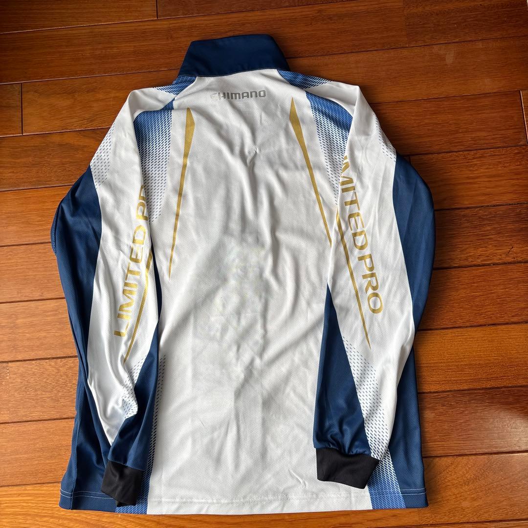 未使用SHIMANO LIMITED PRO ジップアップTシャツLサイズ