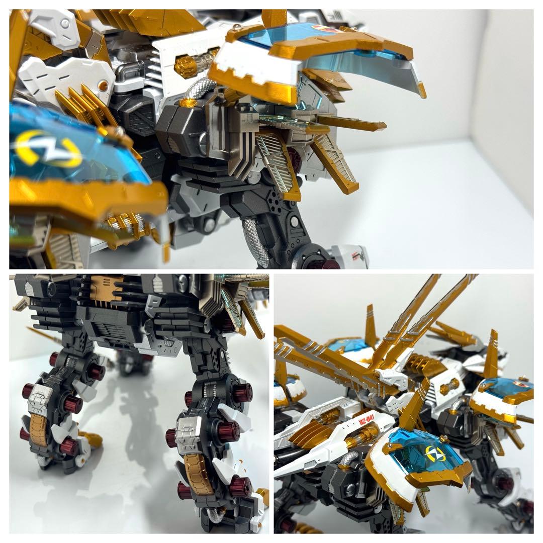 コトブキヤ　HMM ゾイド　ライガーゼロイクス　共和国仕様　全塗装